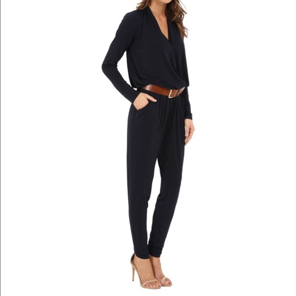 Michael Kors Navy jumpsuit sz Small